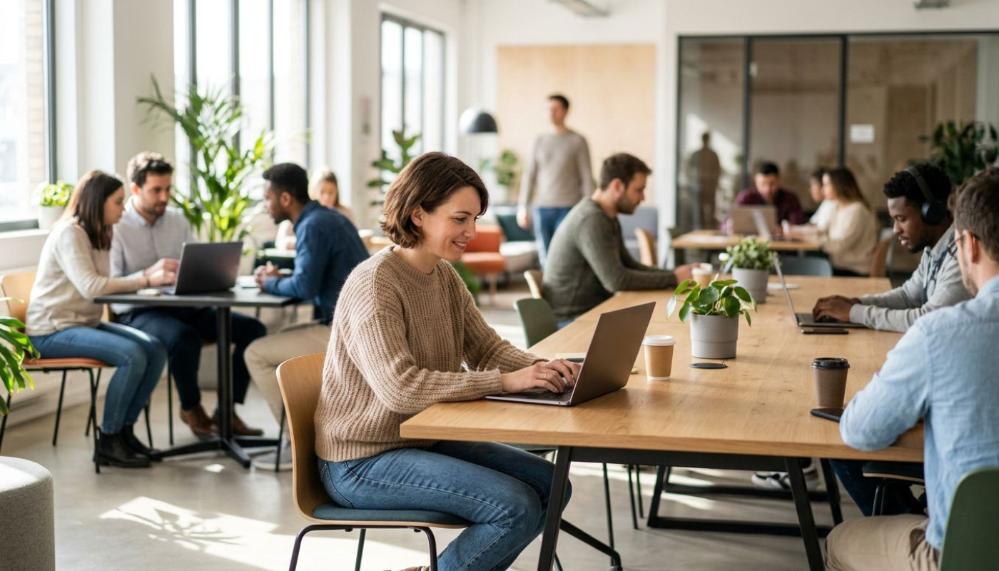 Pourquoi le coworking séduit aussi les télétravailleurs lassés du home office